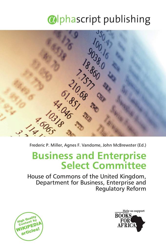 Business and Enterprise Select Committee