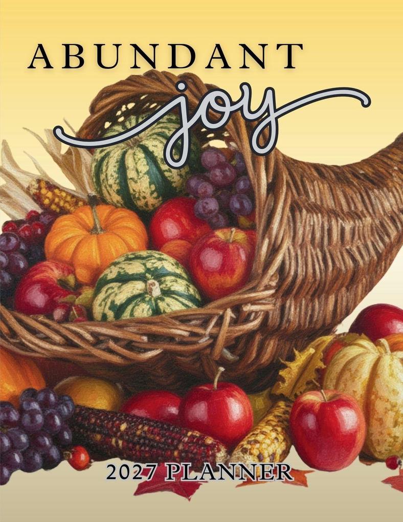 Abundant Joy Planner