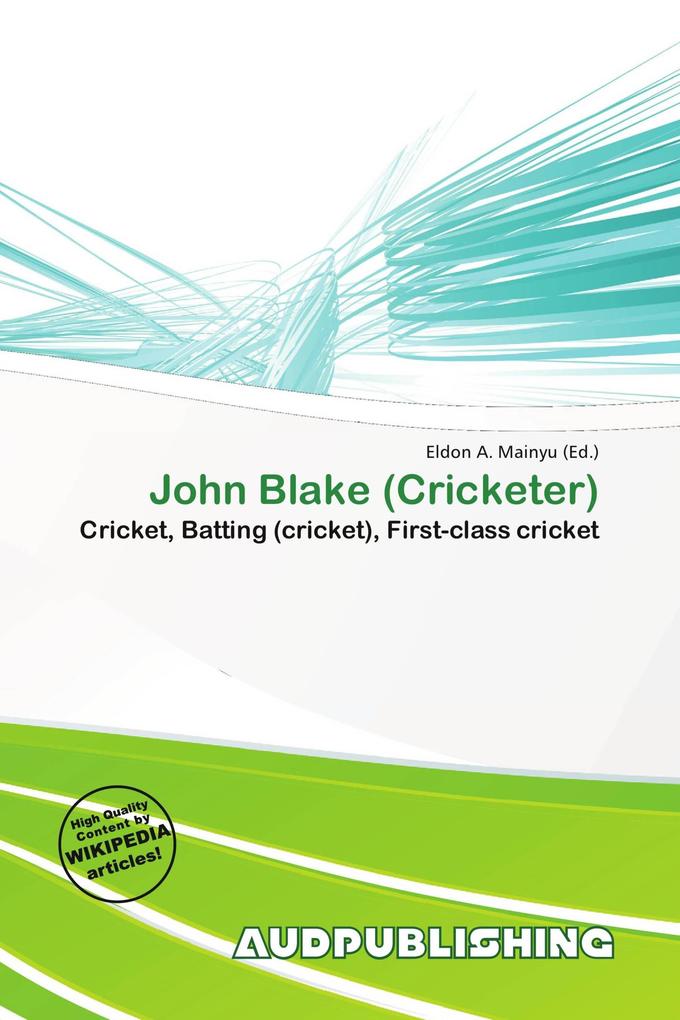 John Blake (Cricketer)