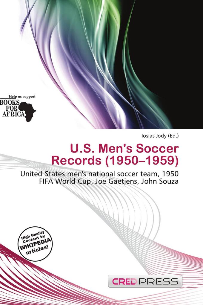 U.S. Men's Soccer Records (1950-1959)