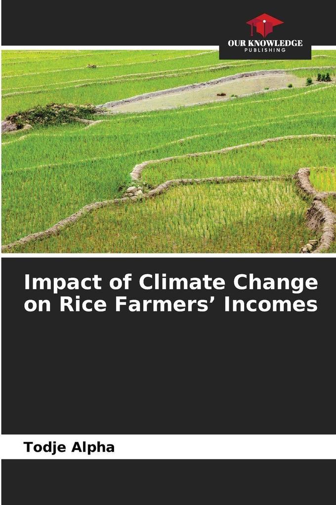 Impact of Climate Change on Rice Farmers' Incomes