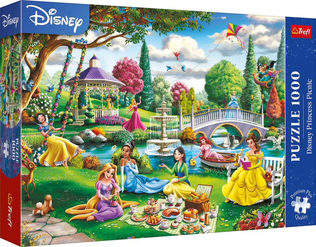 Puzzles-''1000PremiumPlus''-PicnicwithDisneyPrincess
