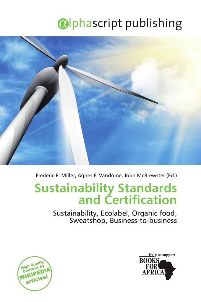 Sustainability Standards and Certification