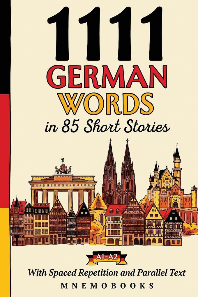1111 German Words in 85 Short Stories
