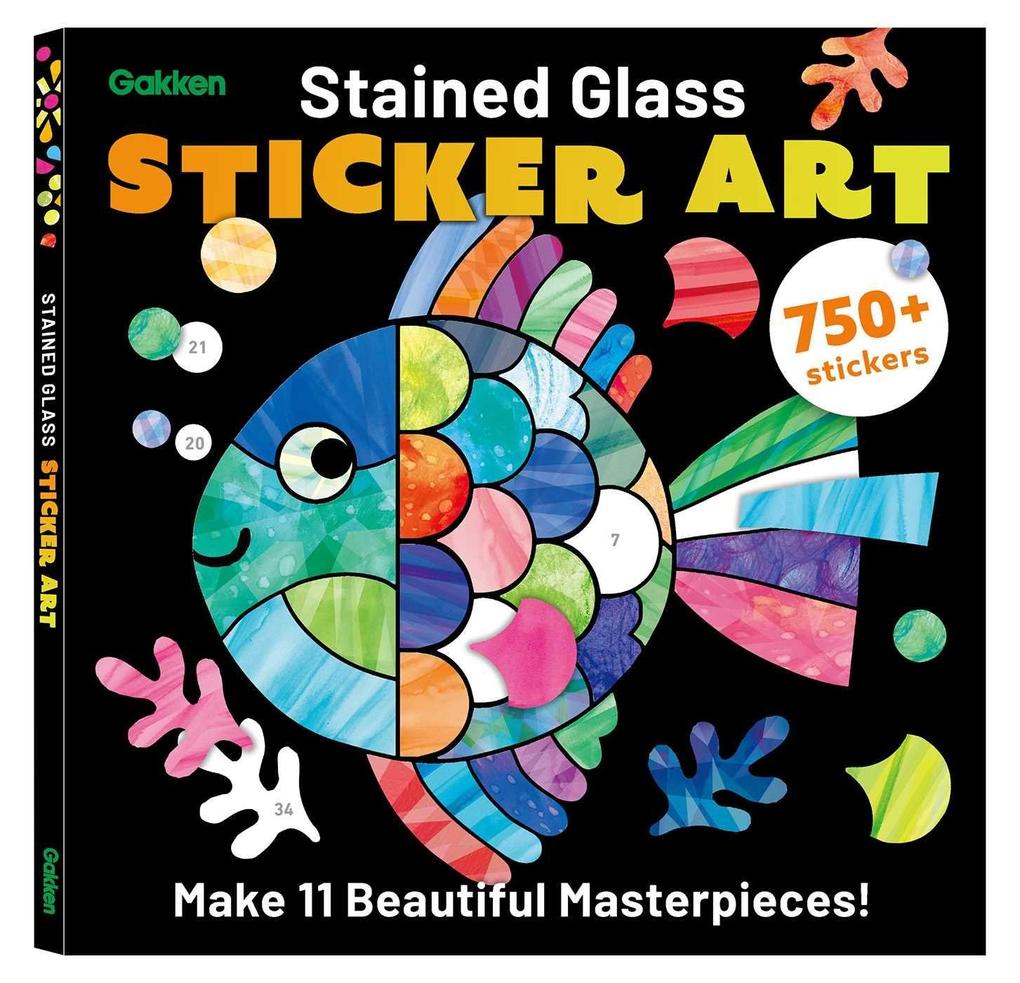 Stained Glass Sticker Art
