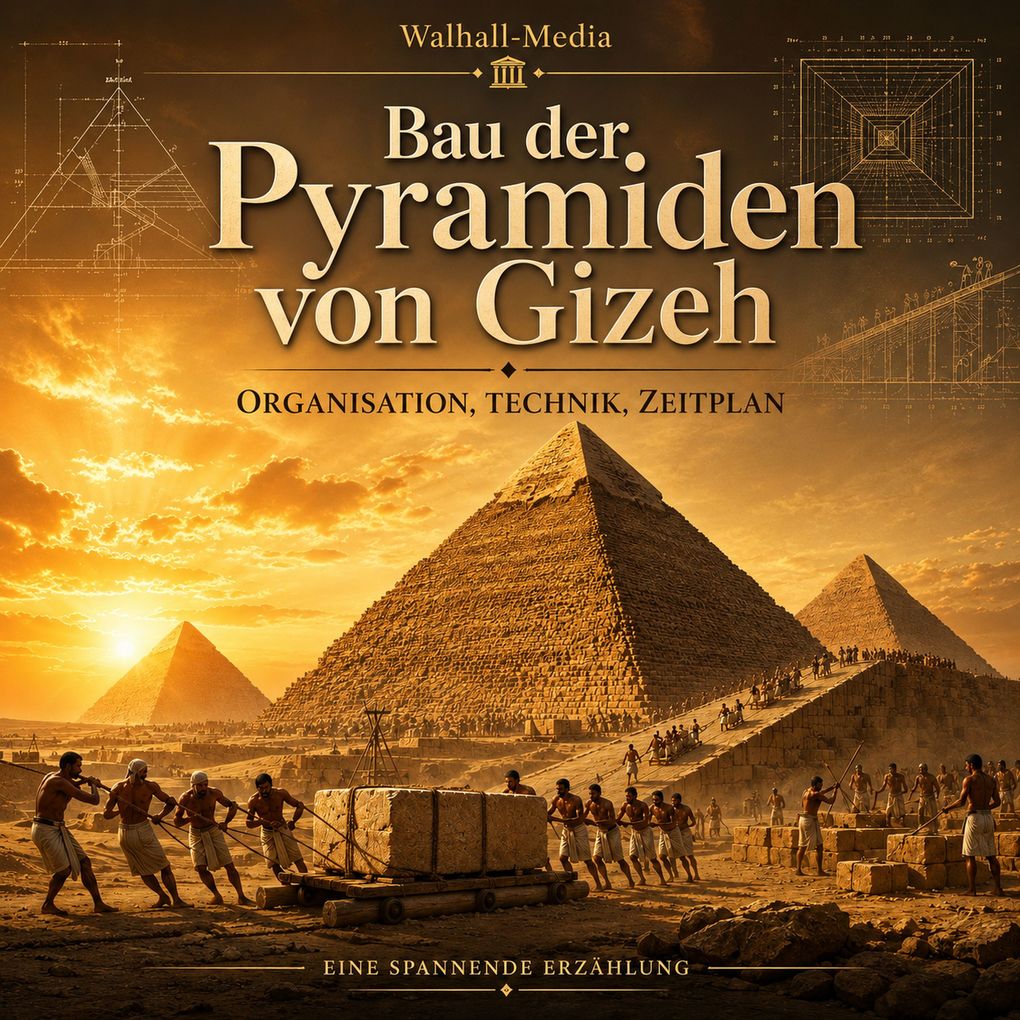 Bau der Pyramiden von Gizeh Organisation Technik Zeitplan