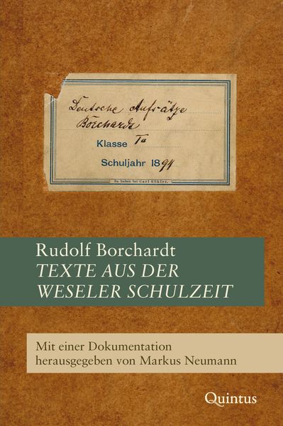 Texte aus der Weseler Schulzeit