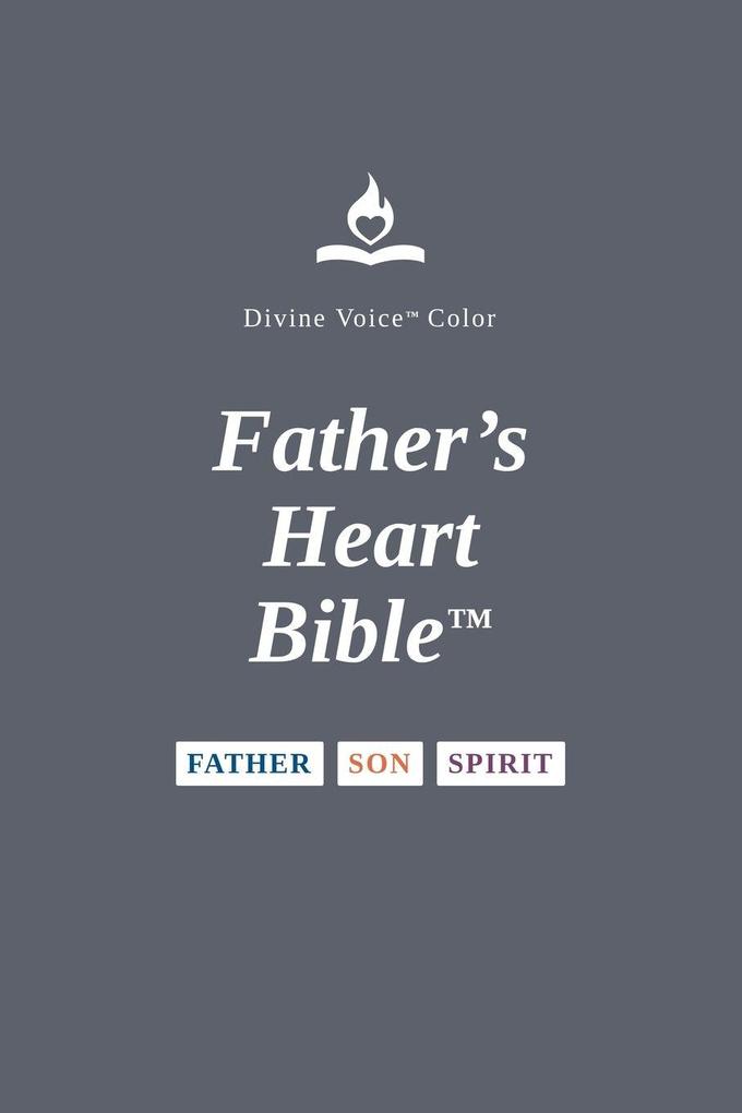 Father's Heart Bible (Paperback - Charcoal edition)
