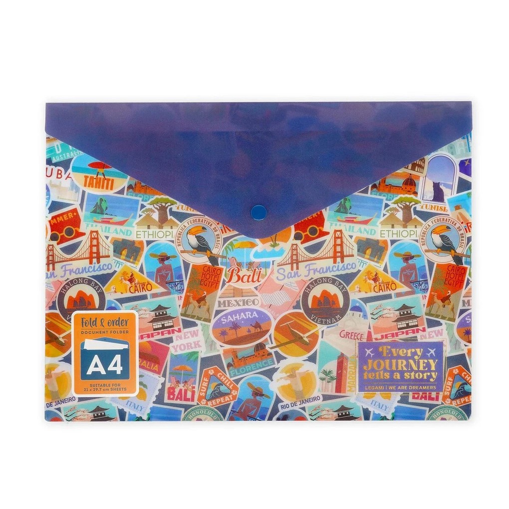 Legami Dokumentenmappe - Fold & Order Travel