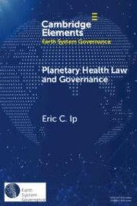 Planetary Health Law and Governance