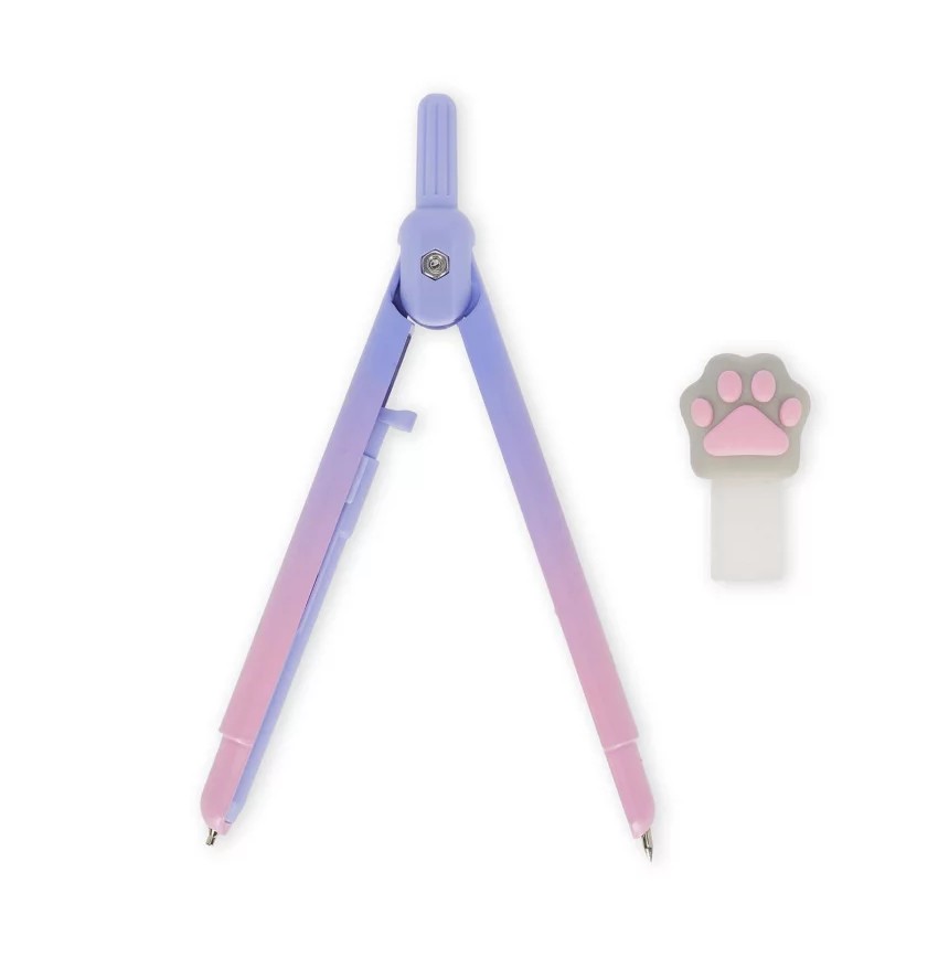 Legami Zirkel mit automatischer Mine - Meow Kitty