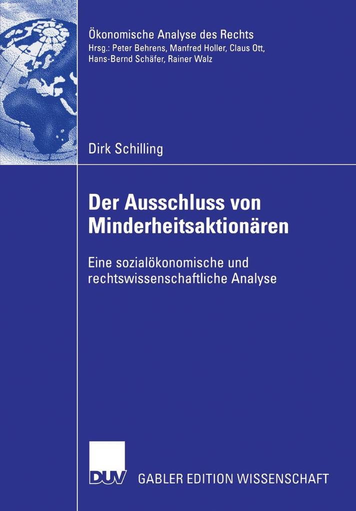 Der Ausschluss von Minderheitsaktionären