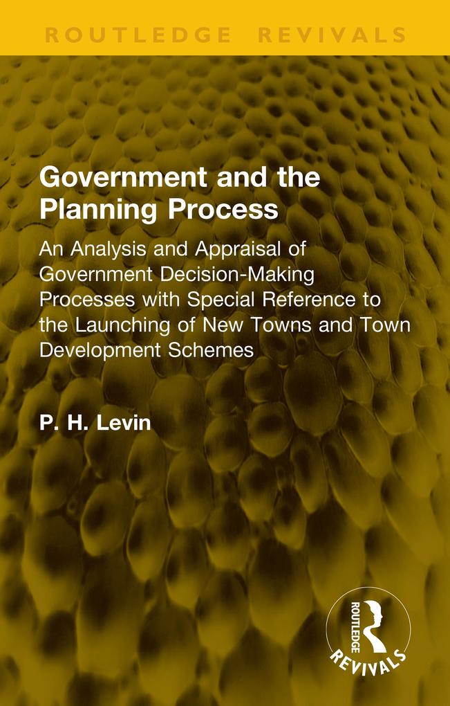 Government and the Planning Process