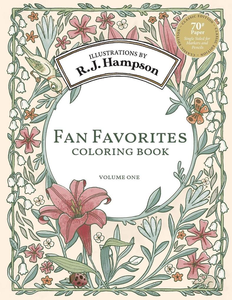 Fan Favorites Coloring Book