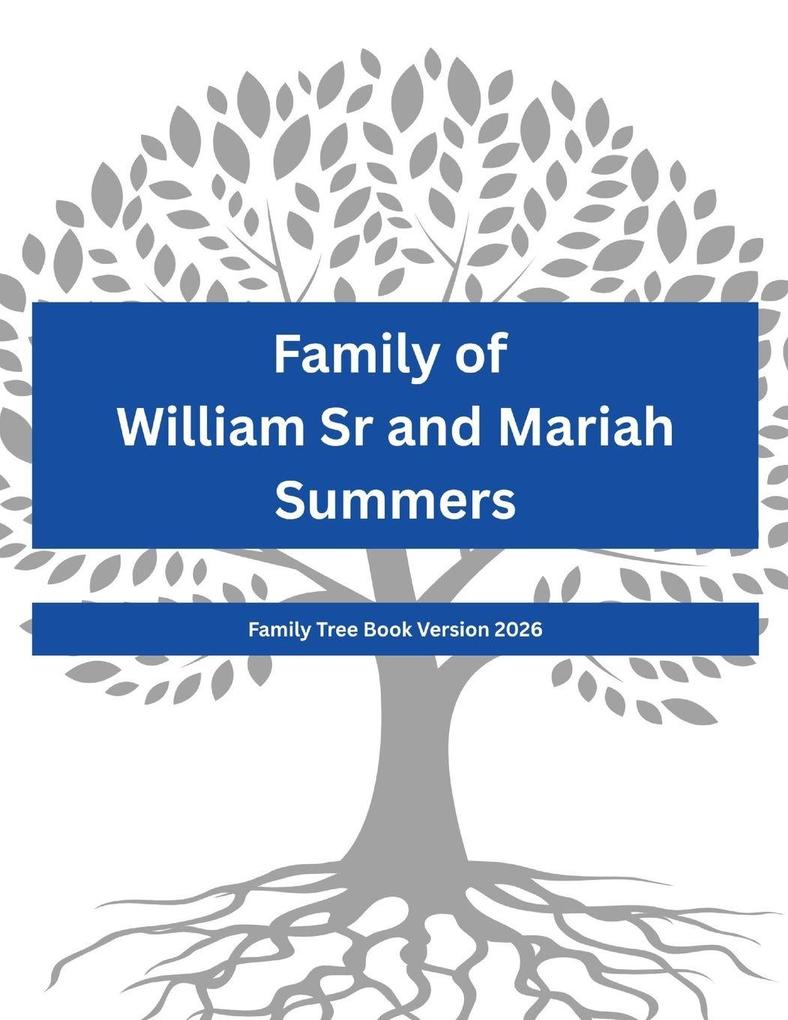 Summers Family Tree Book 2026