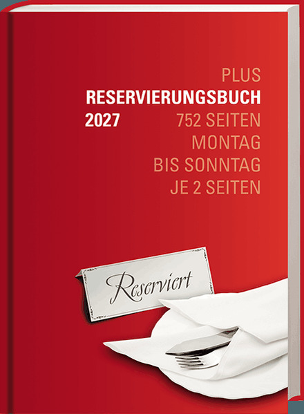 Reservierungsbuch 'Plus' 2027