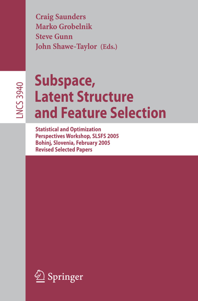 Subspace Latent Structure and Feature Selection
