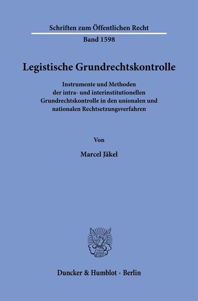 Legistische Grundrechtskontrolle