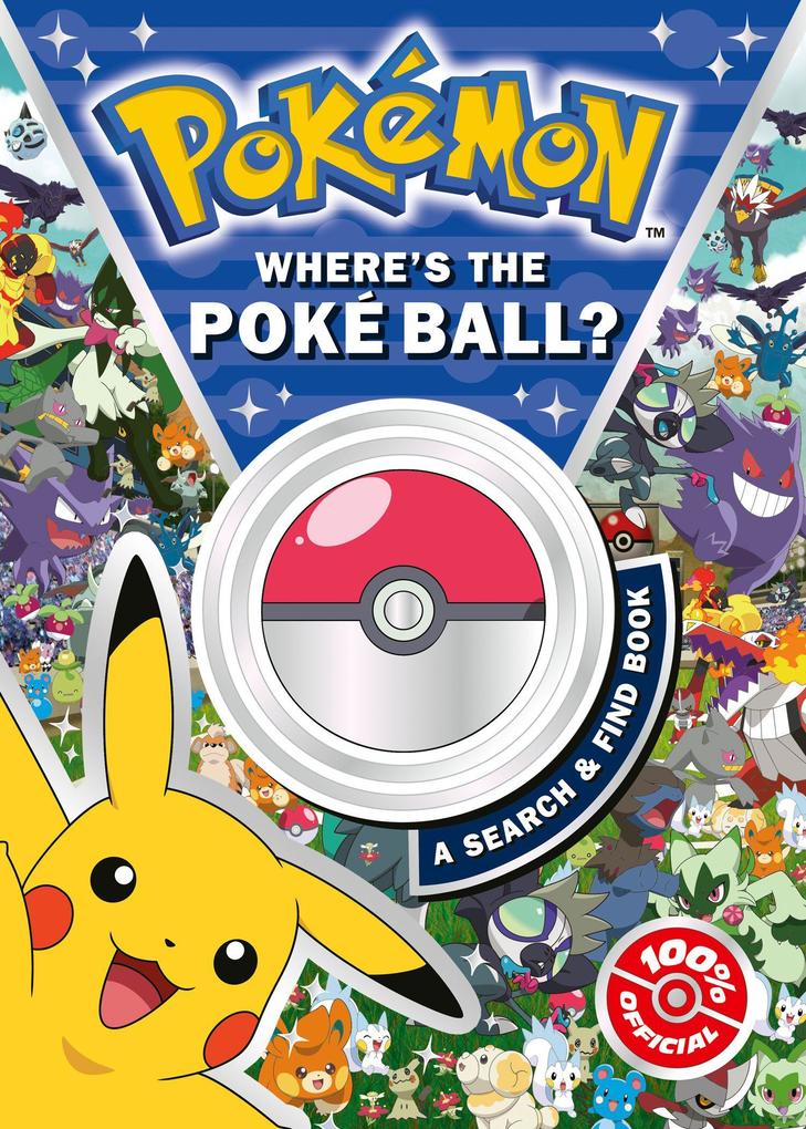 Pokemon Where's the Poke Ball? A Search and Find Book