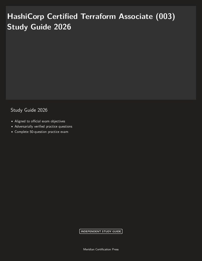 HashiCorp Certified Terraform Associate (003) Study Guide 2026