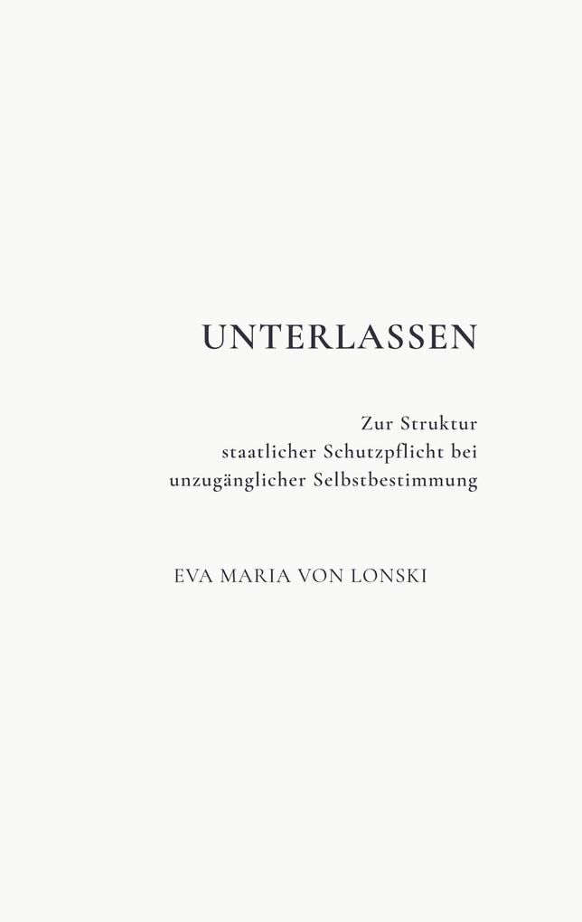 Unterlassen