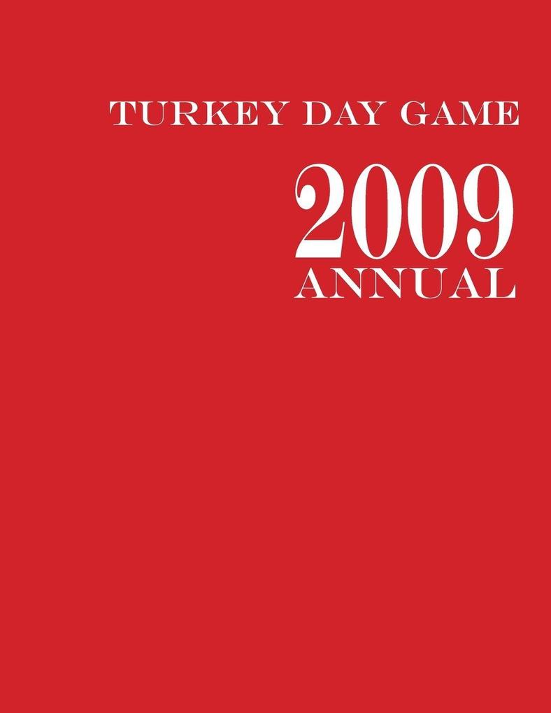 Turkey Day Game Annual 2009 softcover