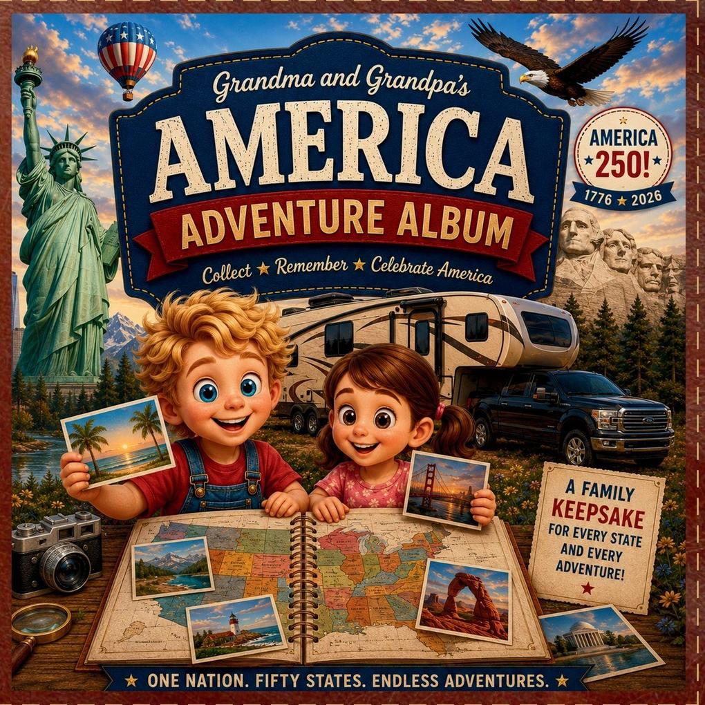 Grandma and Grandpa's Traveling House America Adventure Album