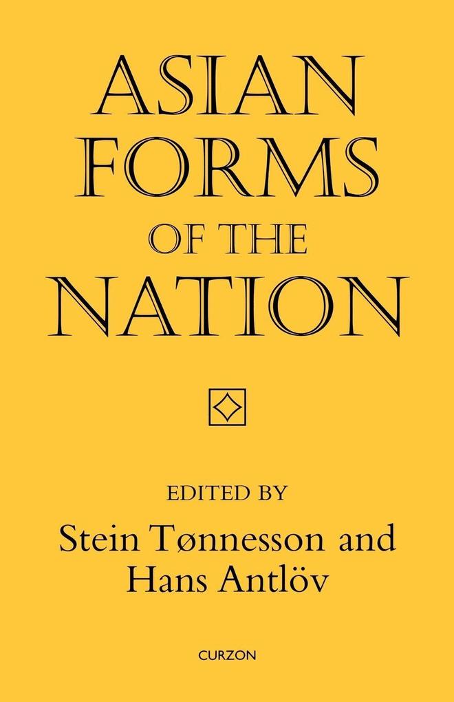 Asian Forms of the Nation