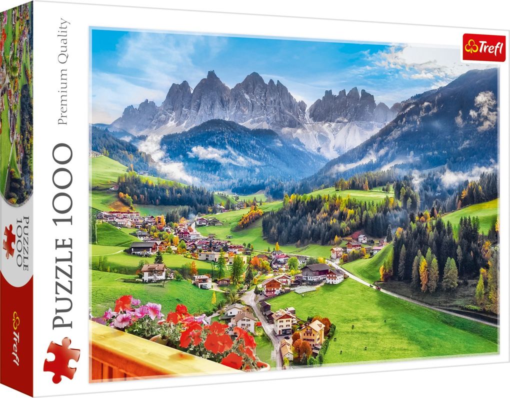 Puzzle 1000 Santa Maddalena Dolomiten Italien
