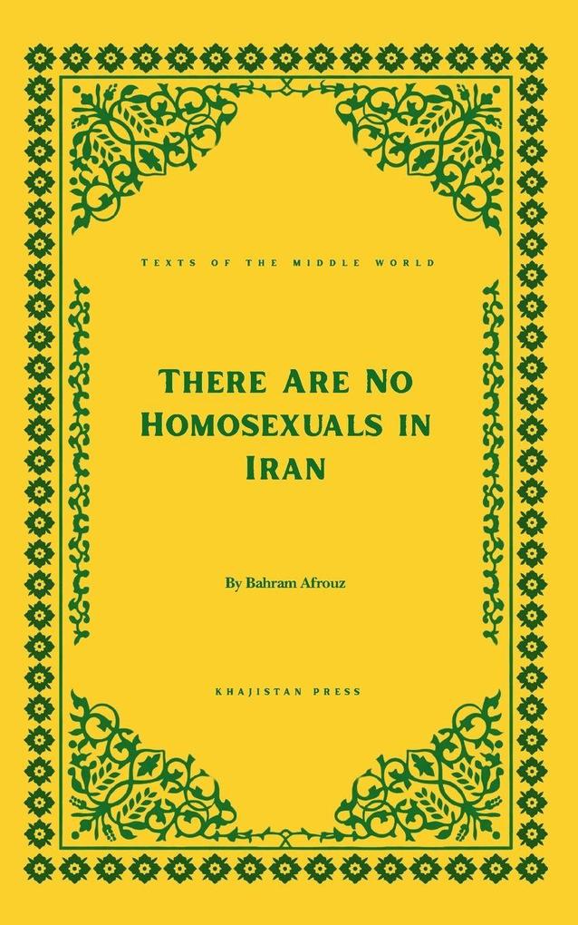 There Are No Homosexuals in Iran