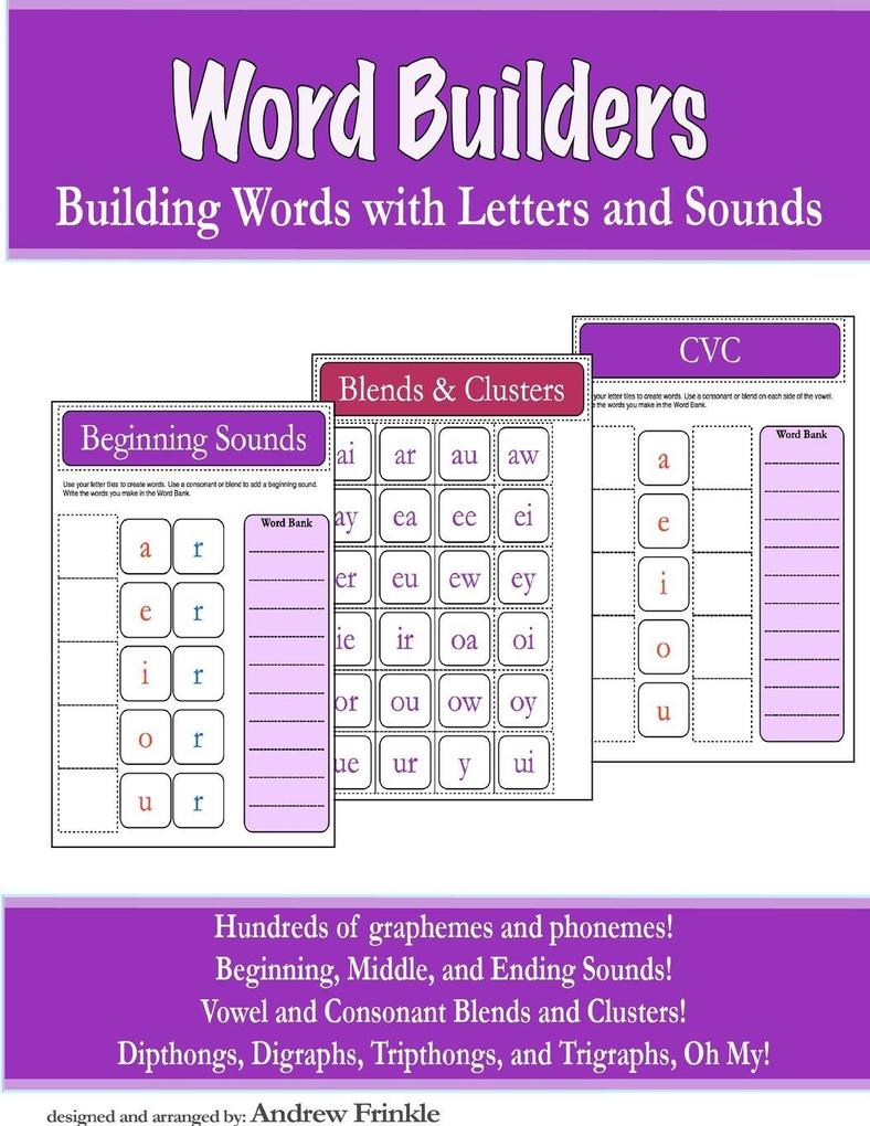 Word Builders - Building Words with Letters and Sounds