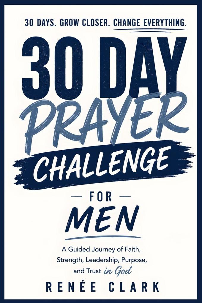 30-Day Prayer Challenge for Men