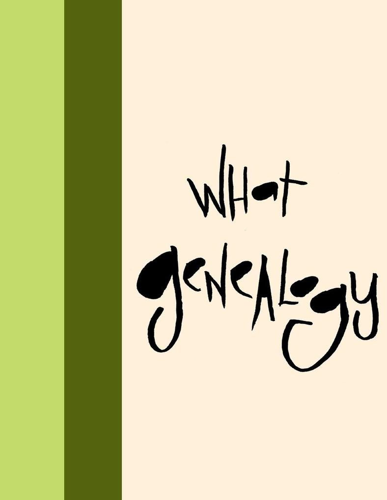Madding Mission 'What Genealogy' Jotter Book
