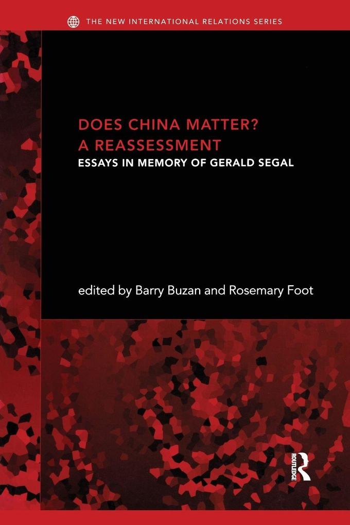 Does China Matter?