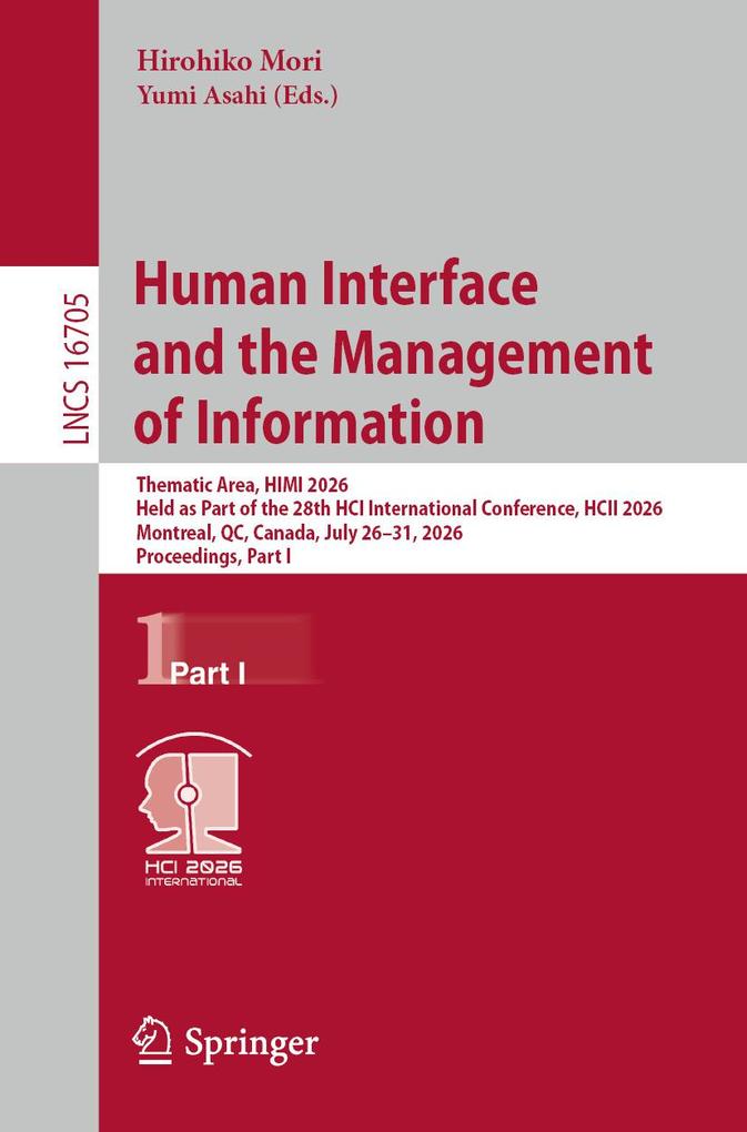Human Interface and the Management of Information