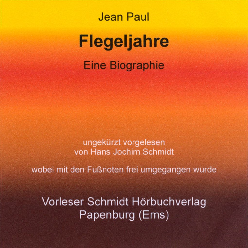 Flegeljahre