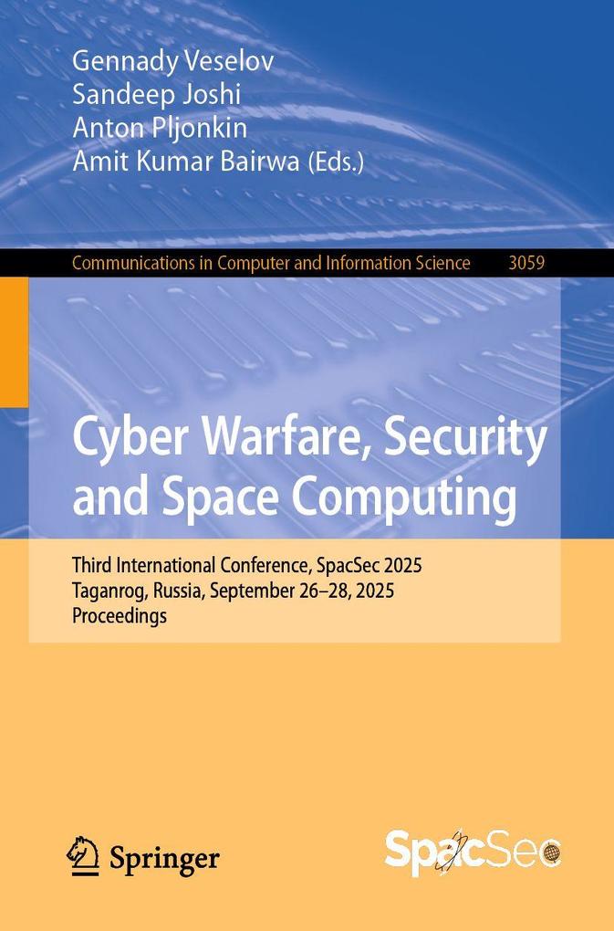 Cyber Warfare Security and Space Computing