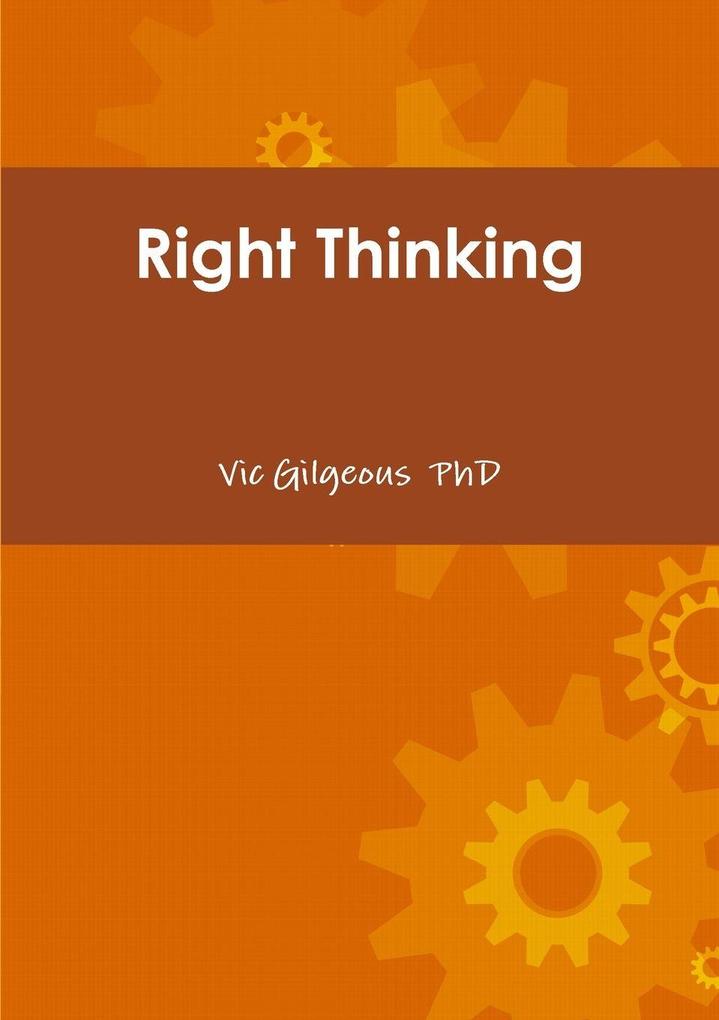 Right Thinking