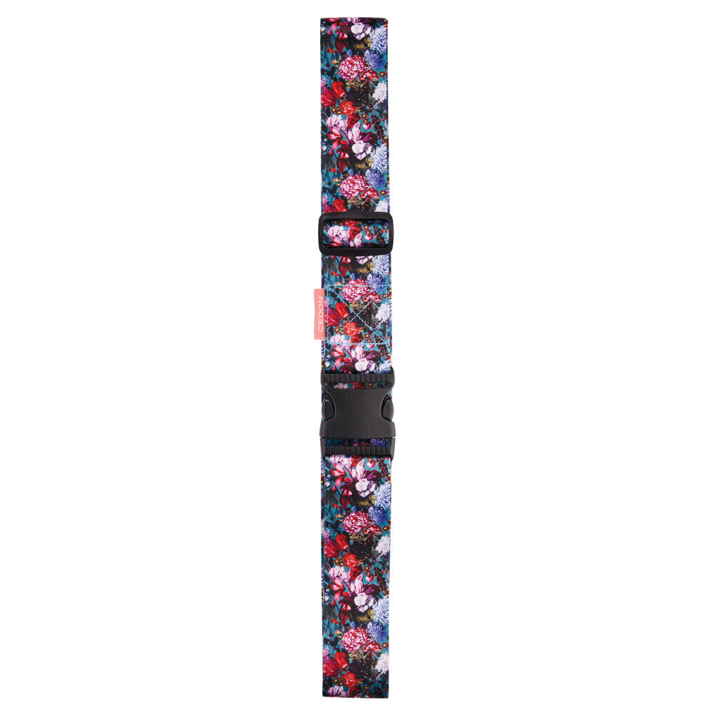 Koffergurt Blumenbouquet
