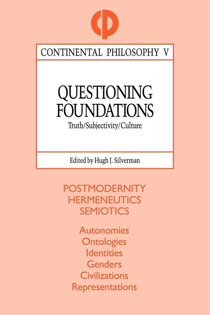 Questioning Foundations