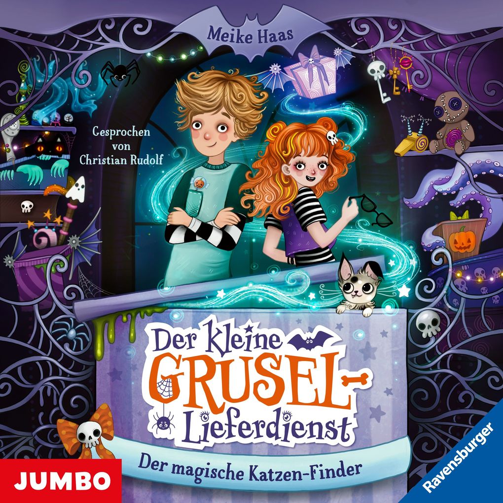 Der kleine Grusel-Lieferdienst. Der magische Katzen-Finder (Band 1 ungekürzt)
