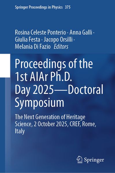 Proceedings of the 1st AIAr Ph.D. Day 2025-Doctoral Symposium