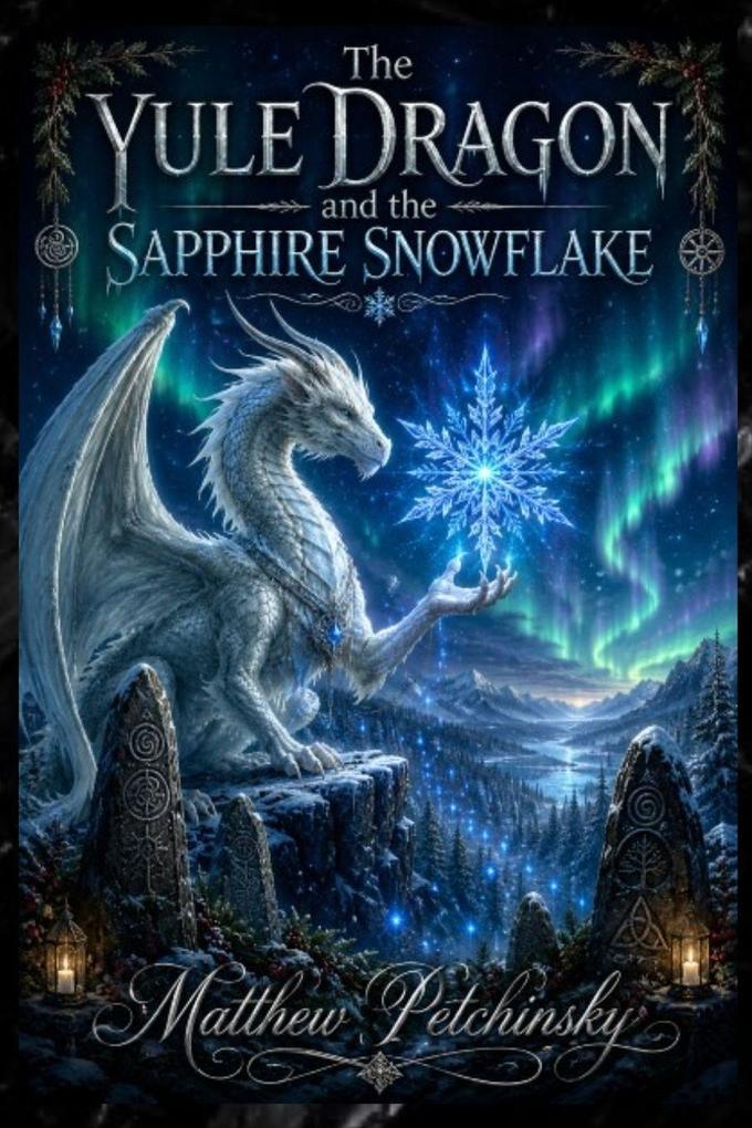 The Yule Dragon and the Sapphire Snowflake