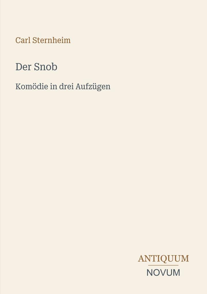 Der Snob