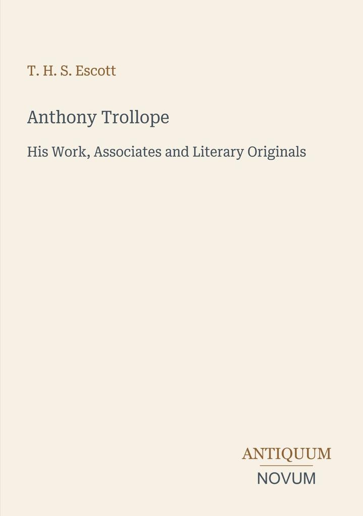 Anthony Trollope
