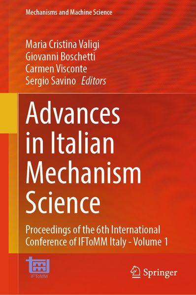 Advances in Italian Mechanism Science