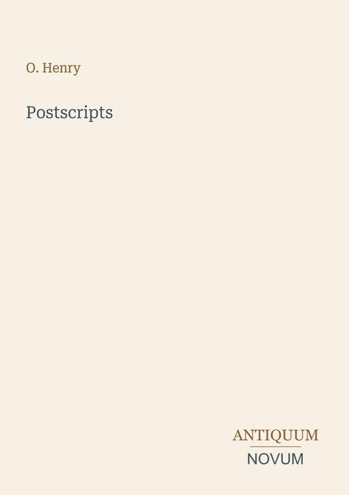 Postscripts