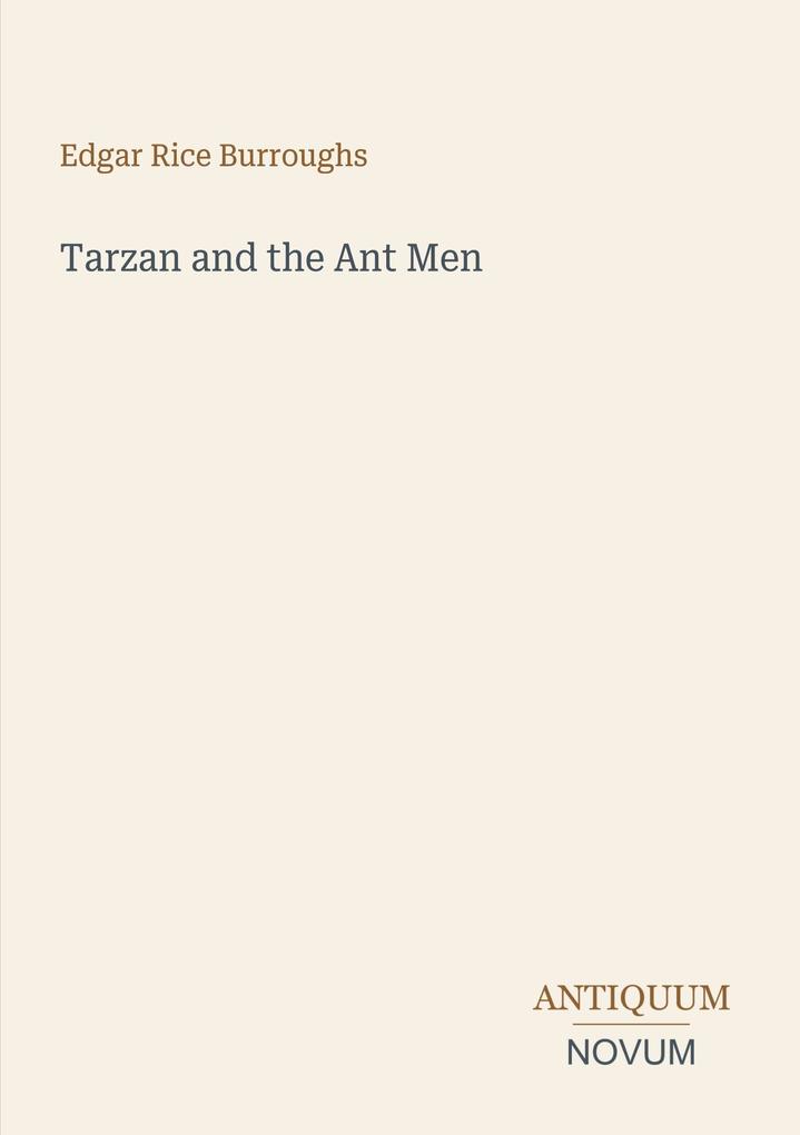 Tarzan and the Ant Men