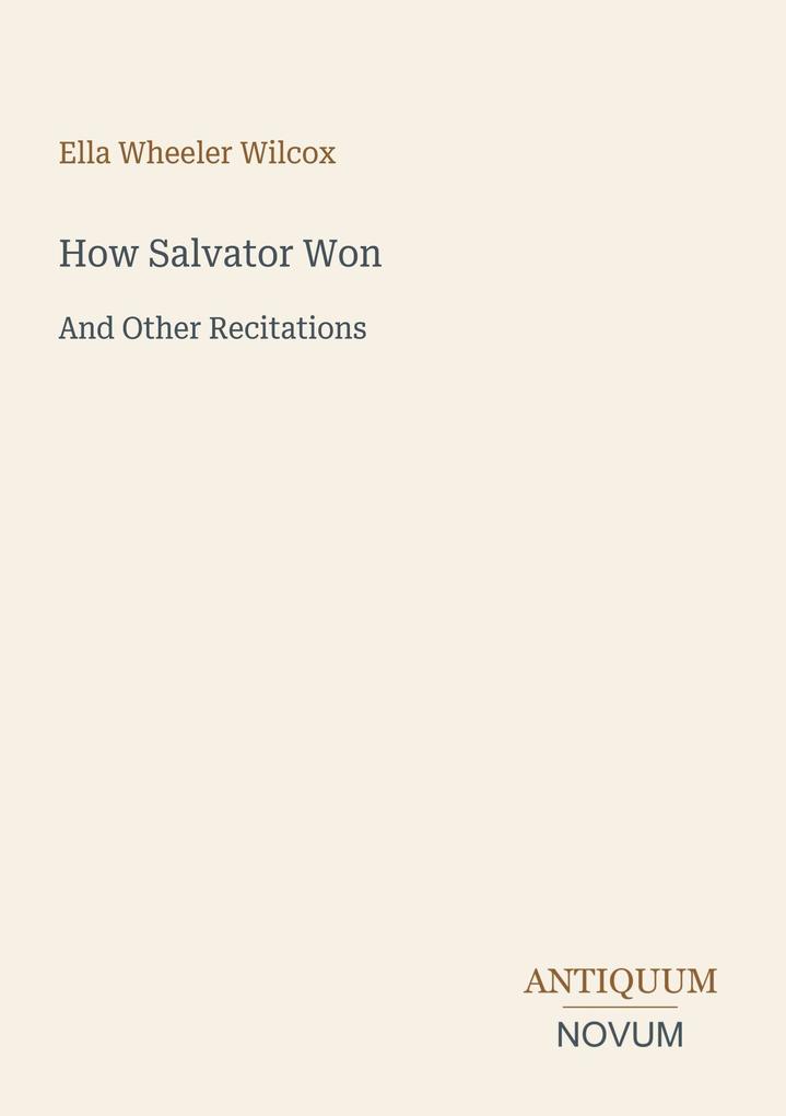 How Salvator Won