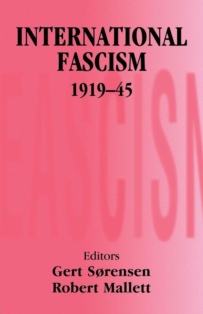 International Fascism 1919-45